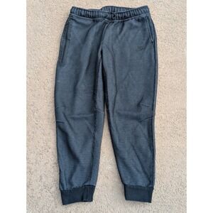 Nike Tech Fleece Jogger Pants Black White Geometric Print‎ Women's XL READ